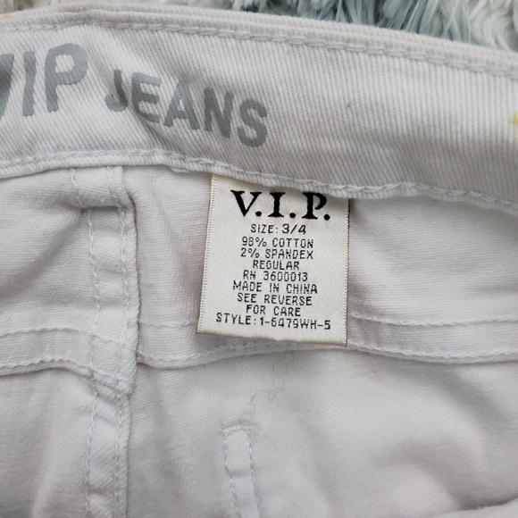 VIP white distressed jeans - Picture 3 of 3